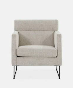 Degano - Armchair with Sled Base by Furninova