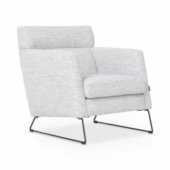 Degano - Armchair with Sled Base by Furninova