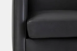 Degano - Armchair with Sled Base by Furninova