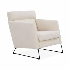 Degano - Armchair with Sled Base by Furninova