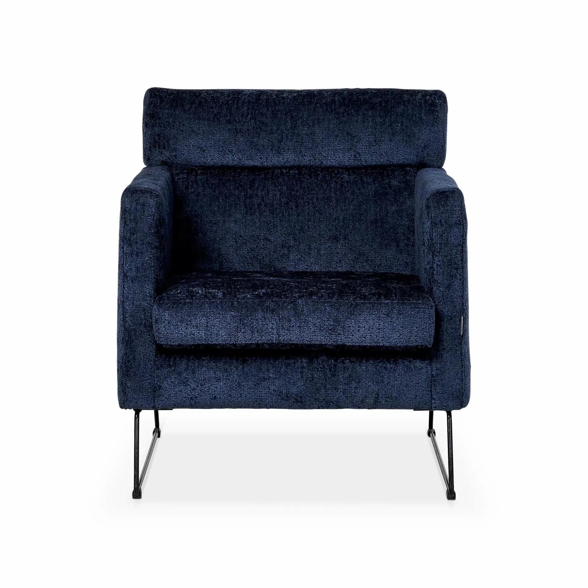 Degano - Armchair with Sled Base by Furninova