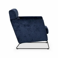 Degano - Armchair with Sled Base by Furninova