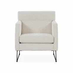 Degano - Armchair with Sled Base by Furninova