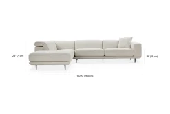 Denny - Sectional Sofa by Gamma