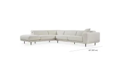 Denny - Sectional Sofa by Gamma