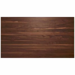 Dhabi - Oak or Walnut Top Dining Table by Mobican