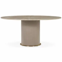 Dhirwa - Travertine Dining Table