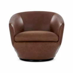 Dinant - Leather Swivel Armchair