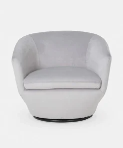Dinant - Velvet Swivel Armchair