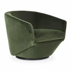 Dinant - Velvet Swivel Armchair