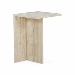 Divine - Travertine Side Table