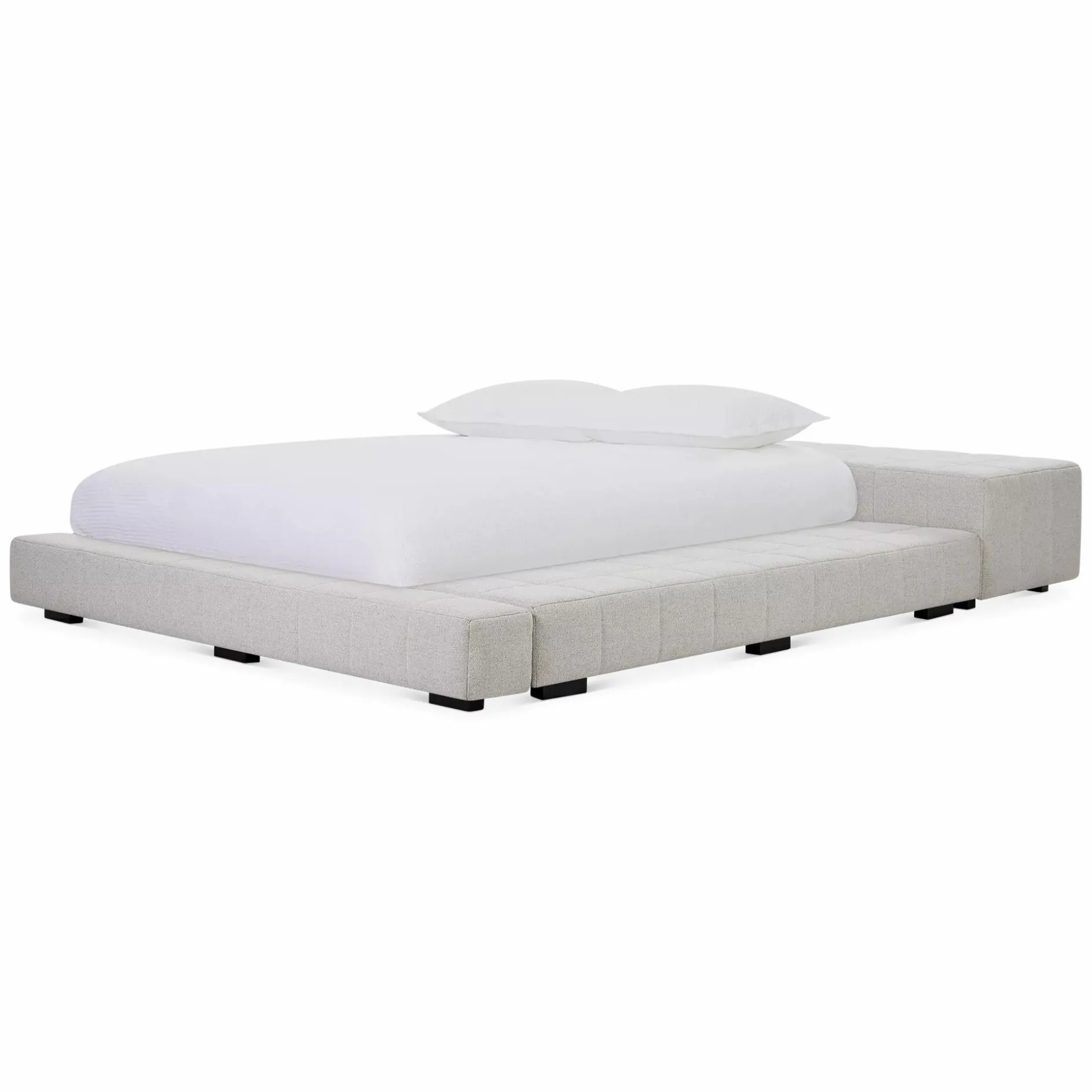Divino - Upholstered Bed with Bench
