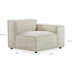 Domino - Modular Armchair by Romano