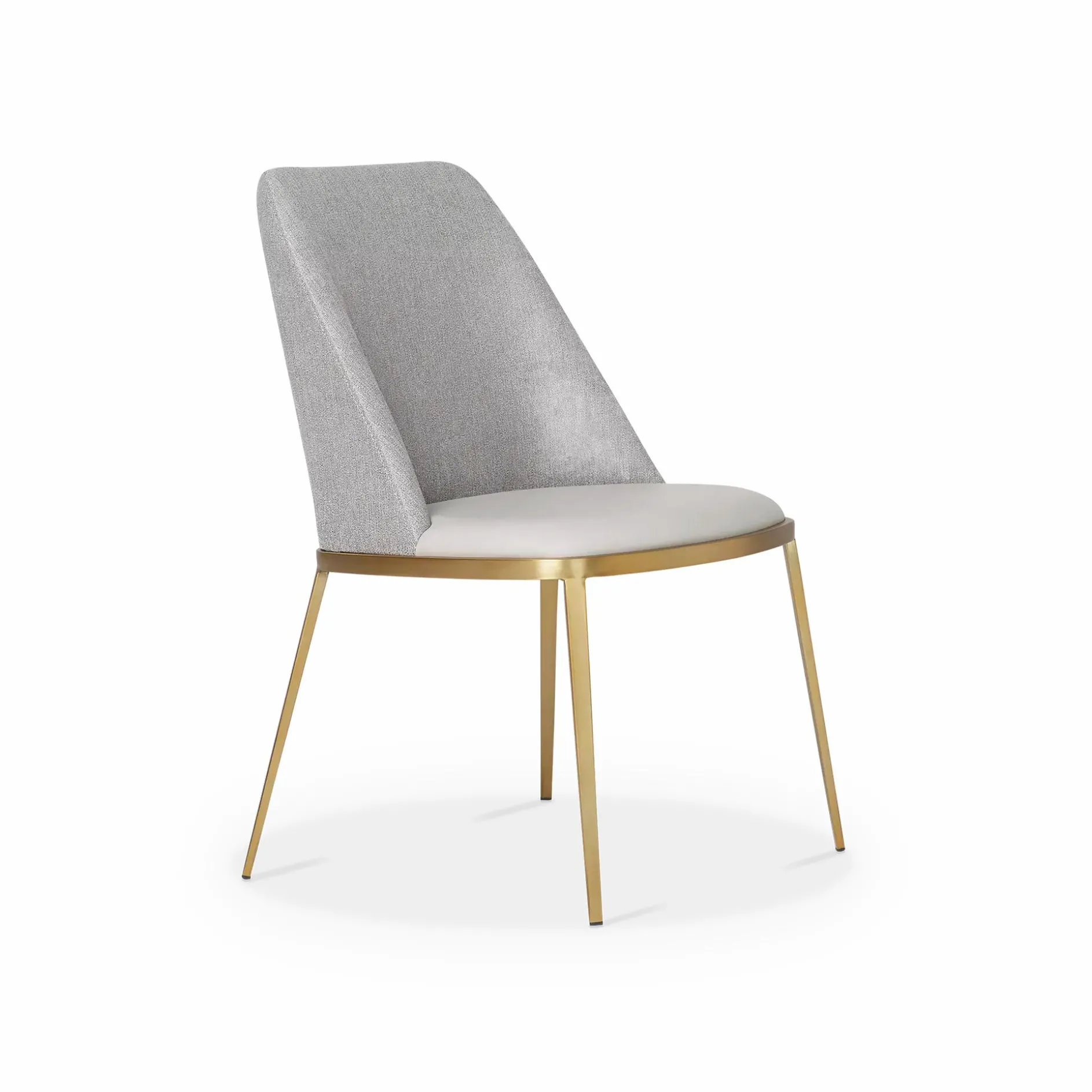 Dover - Leather and Velvet Dining Chair