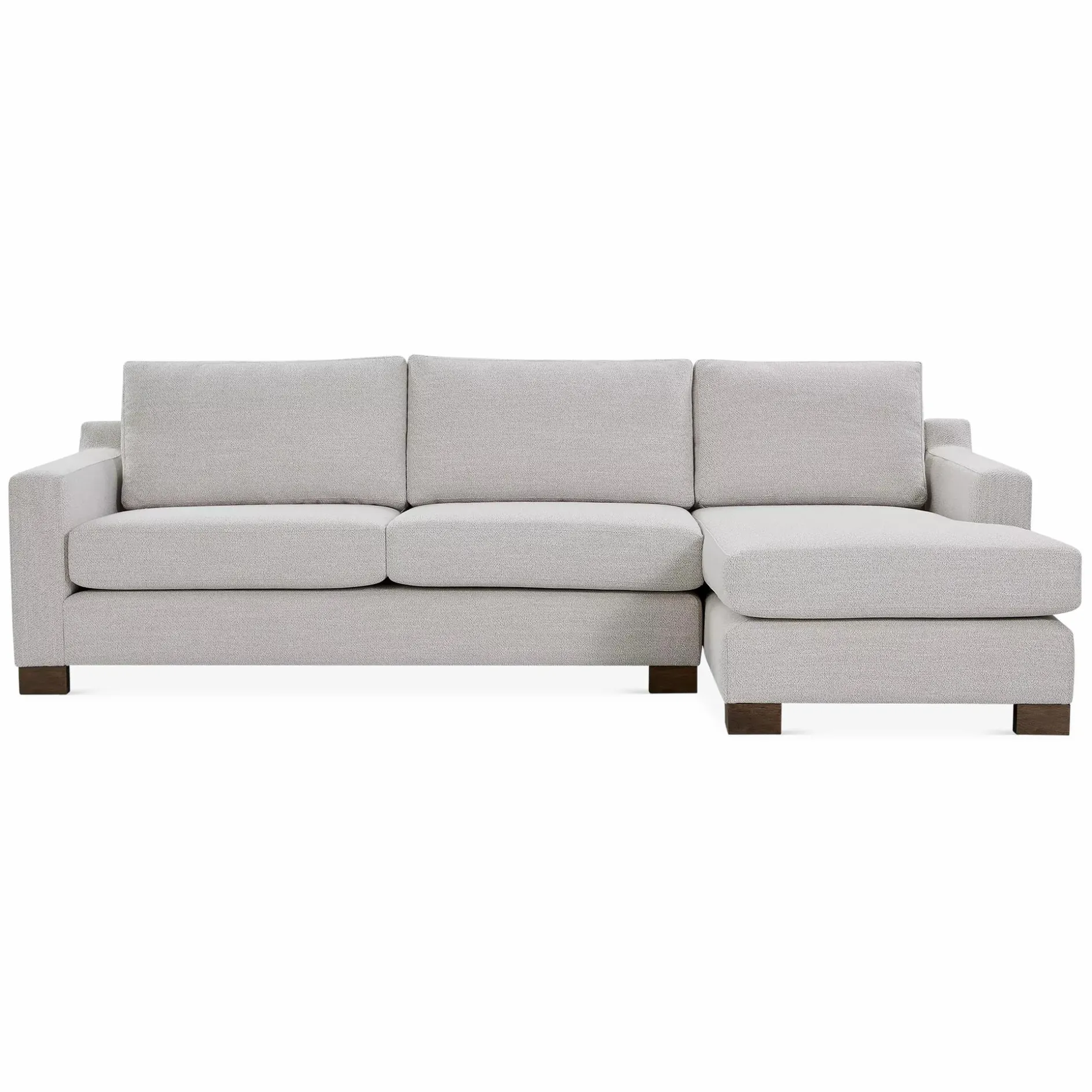 Dublin - Fabric-Upholstered Sectional Sofa by Romano