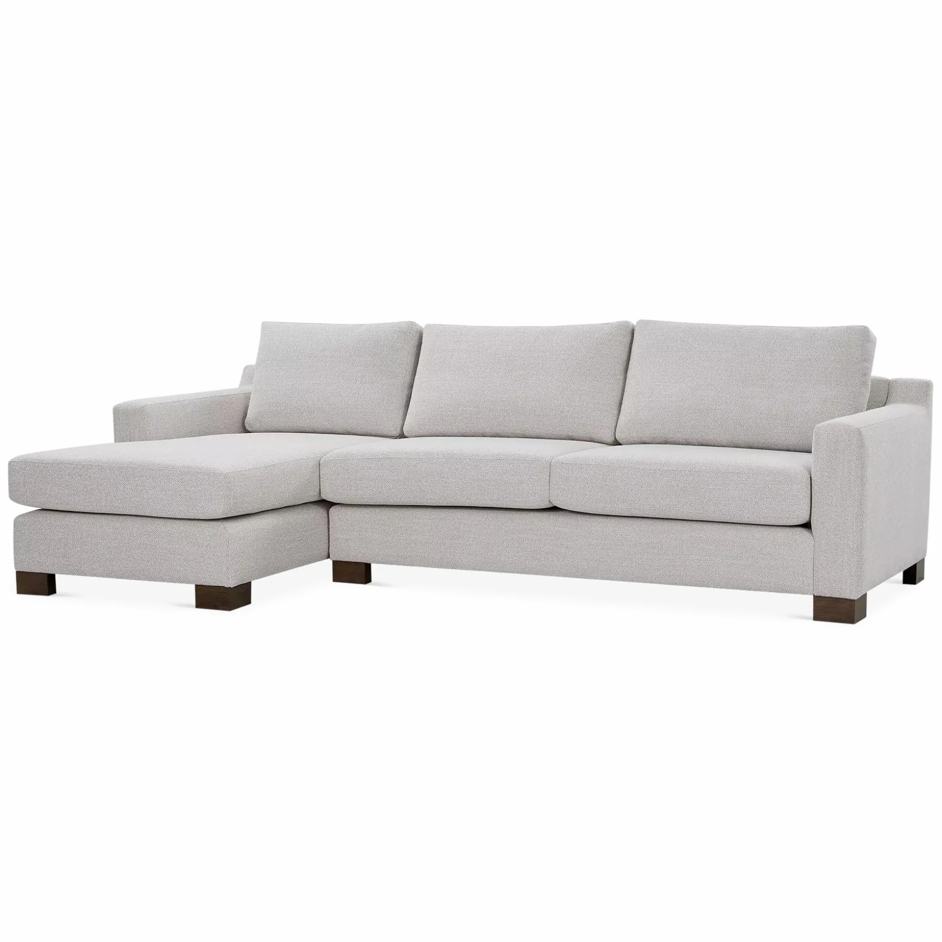 Dublin - Fabric-Upholstered Sectional Sofa by Romano
