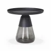 Duverre - Smoked Glass Side Table