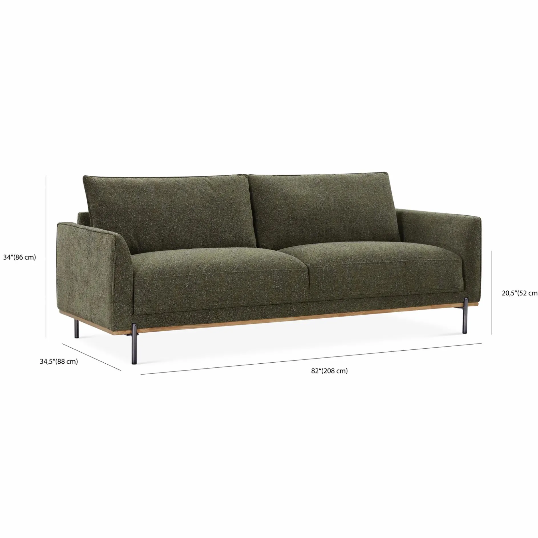 Edgar - 2-Seater Sofa