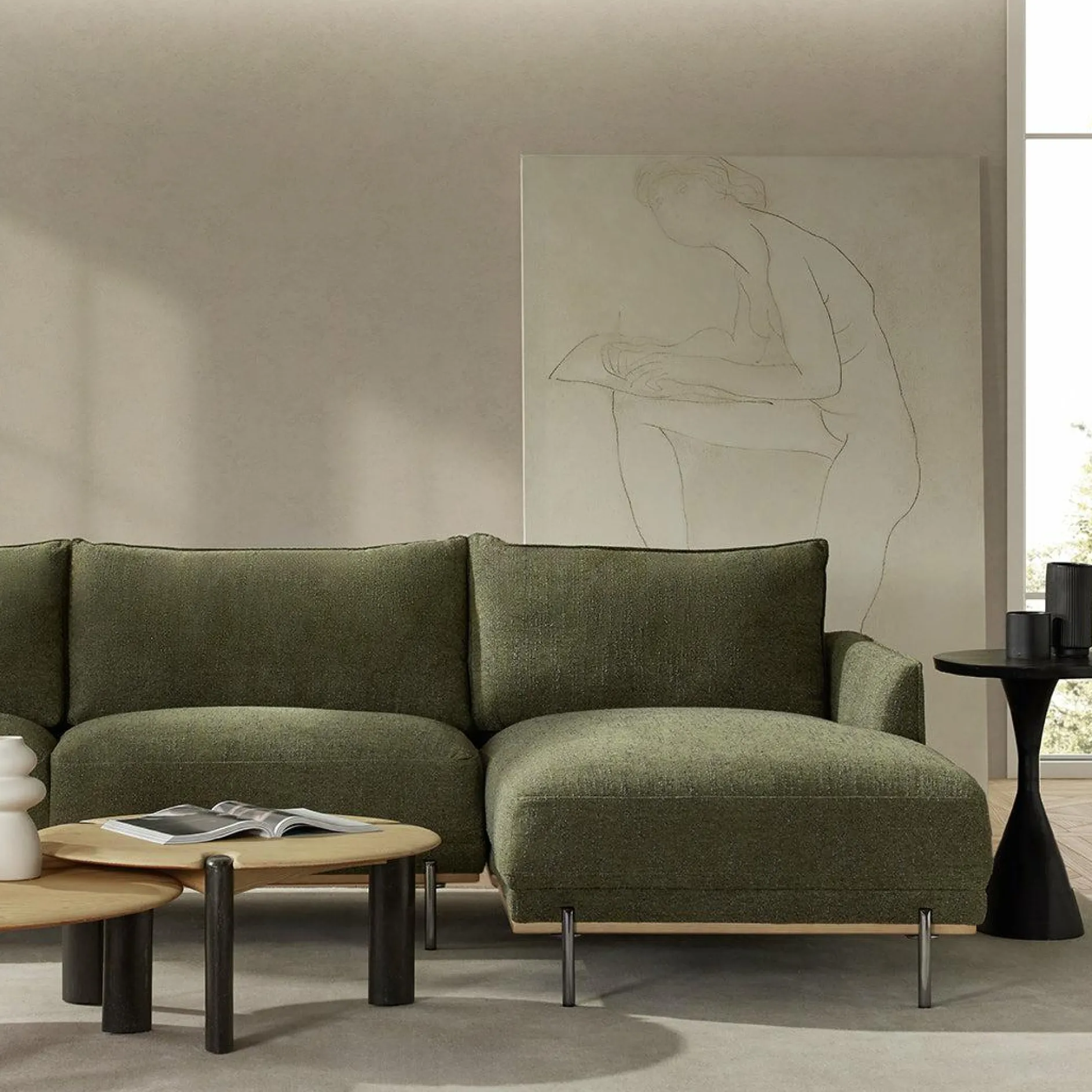 Edgar - Sectional Sofa