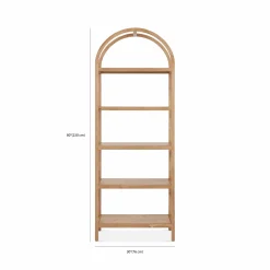 Eero - Solid Oak Bookcase