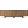 Elle - Oak Wood Media Console by Four Hands