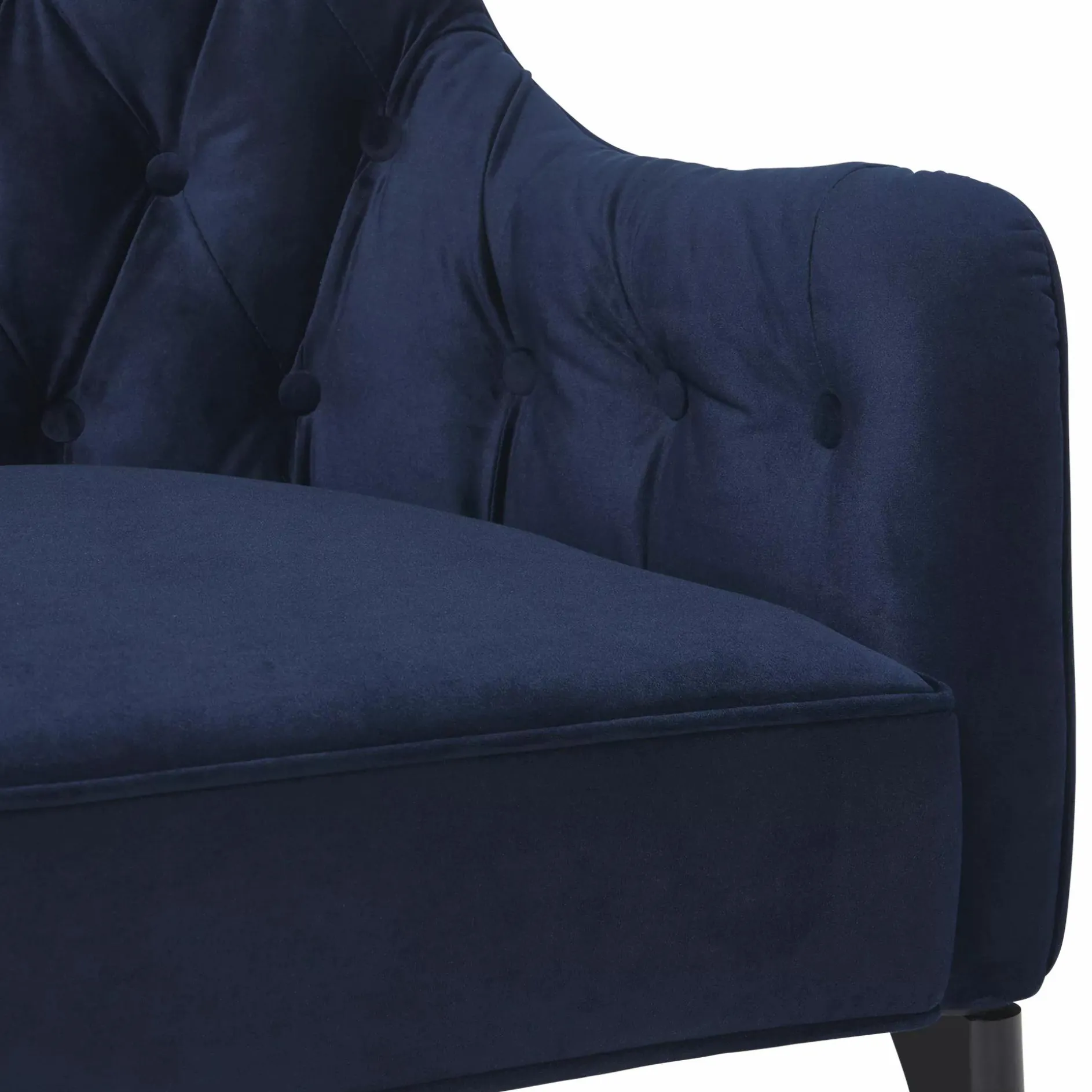 Ellington - Tufted Velvet Armchair