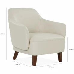 Emilia - Leather Armchair