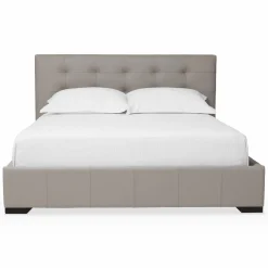 Emma - Upholstered Bed with Tufted Headboard