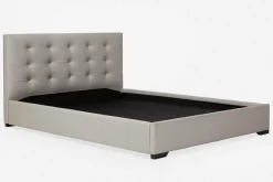 Emma - Upholstered Bed with Tufted Headboard