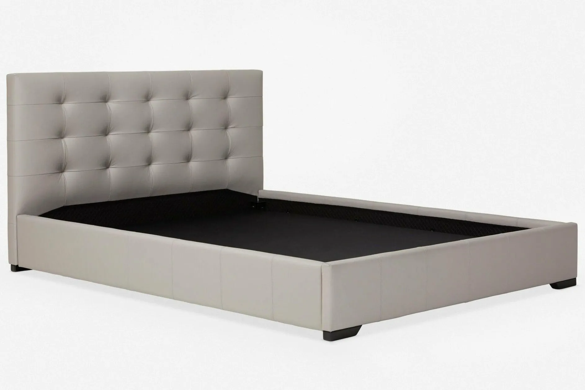 Emma - Upholstered Bed with Tufted Headboard