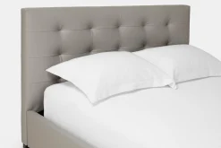Emma - Upholstered Bed with Tufted Headboard