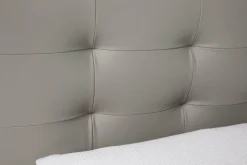 Emma - Upholstered Bed with Tufted Headboard
