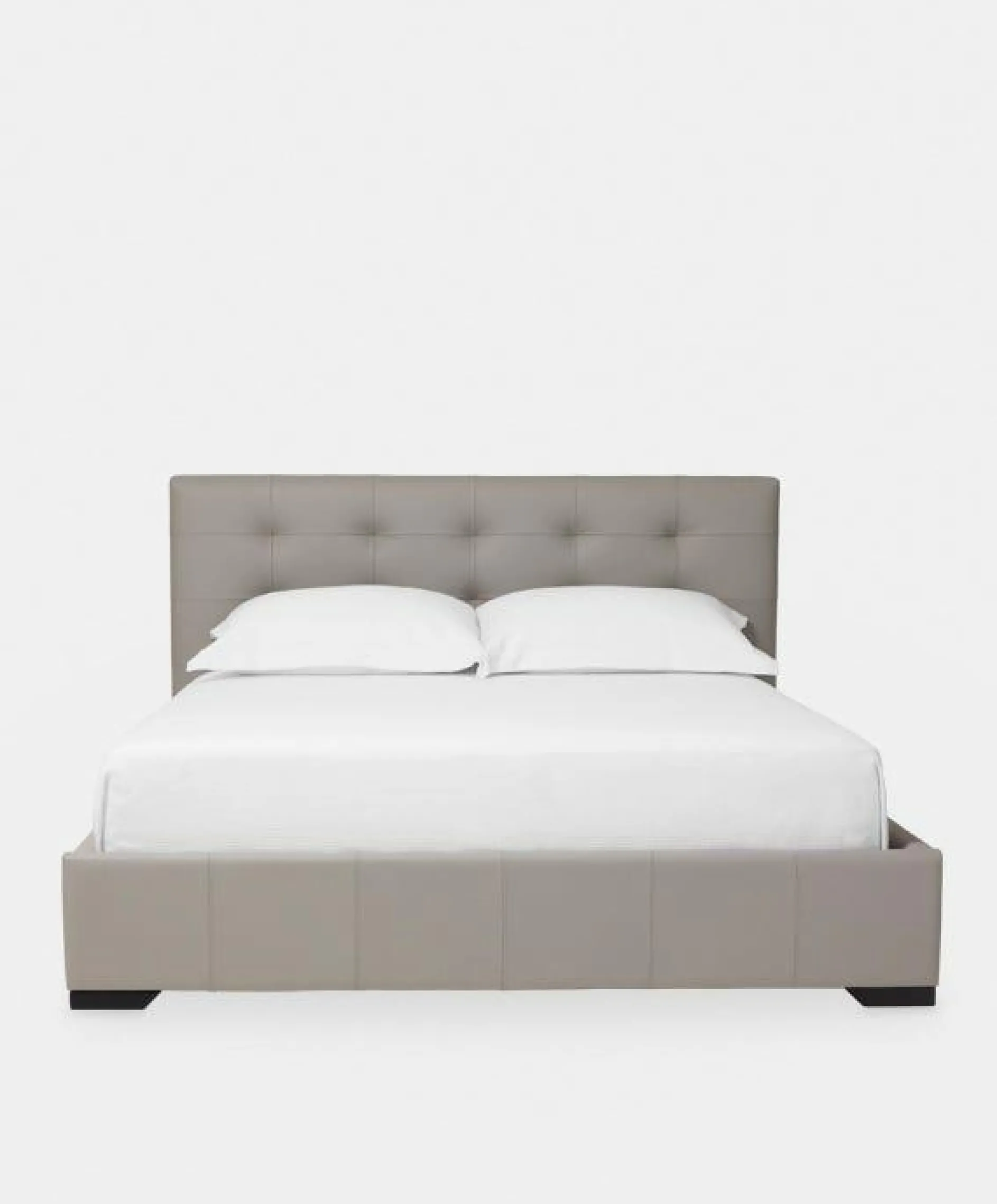 Emma - Upholstered Bed with Tufted Headboard