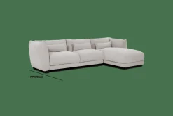 Emotion - Sectional Sofa by Miki Ferrari