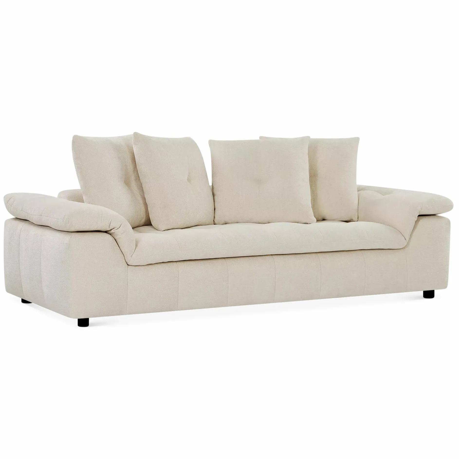 Ergo - Sofa with Movable Backrests by Miki Ferrari