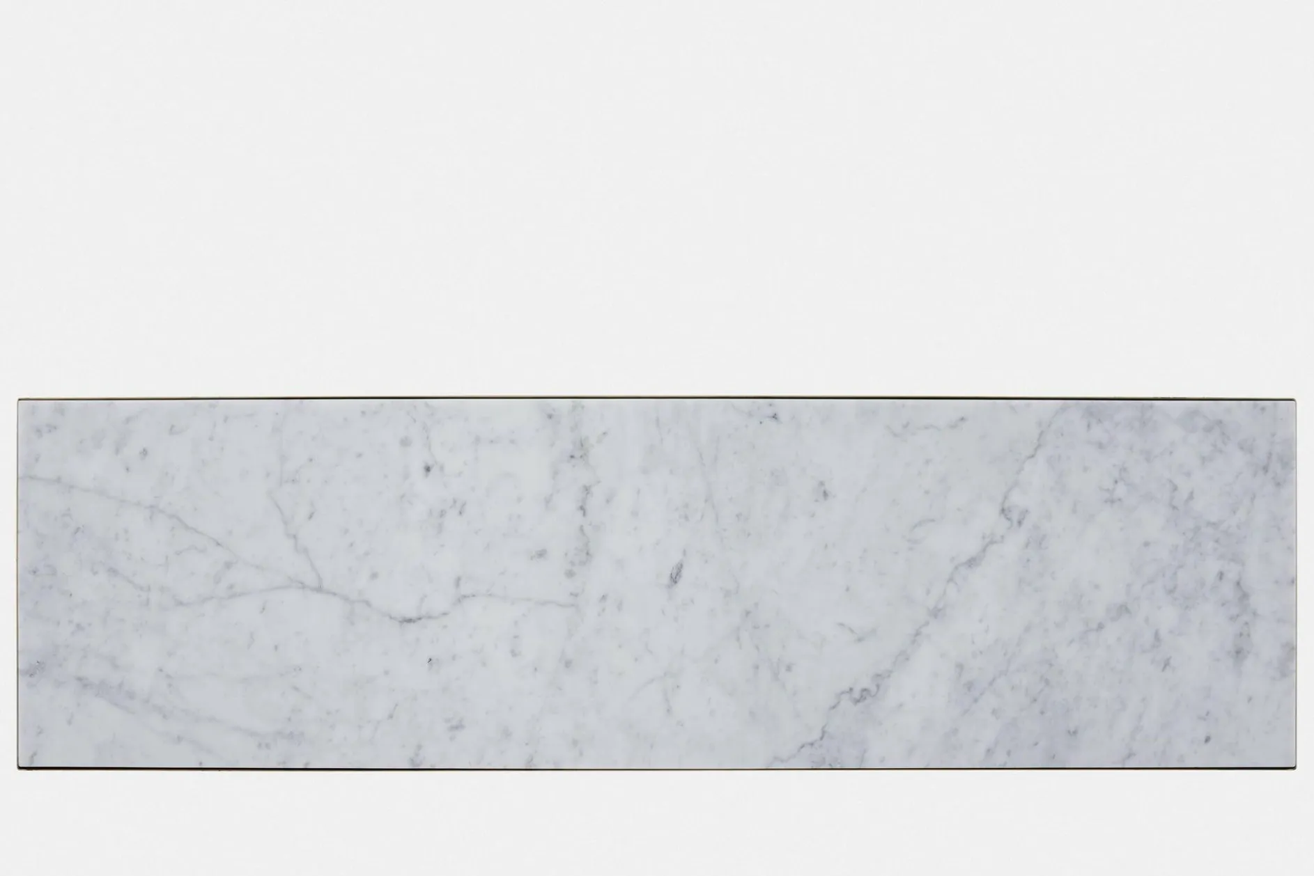 Evert - Marble and Antique Brass Console