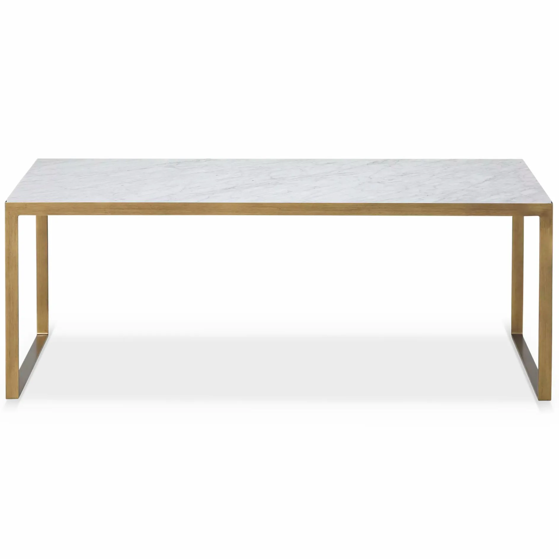 Evert - Marble and Brass Coffee Table