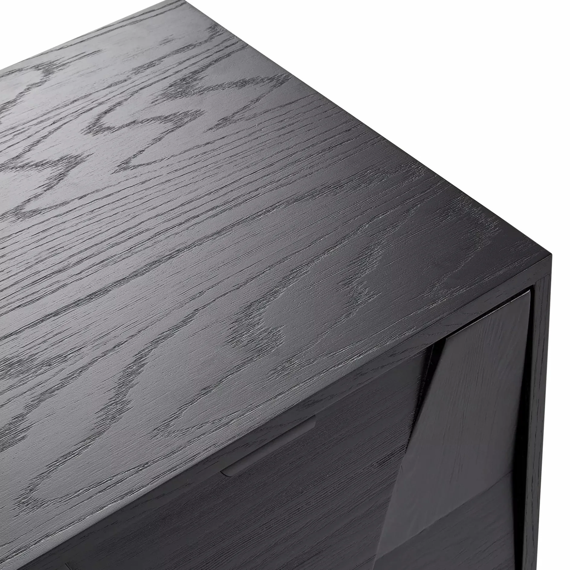 Falbala - Sideboard with Geometric Carving