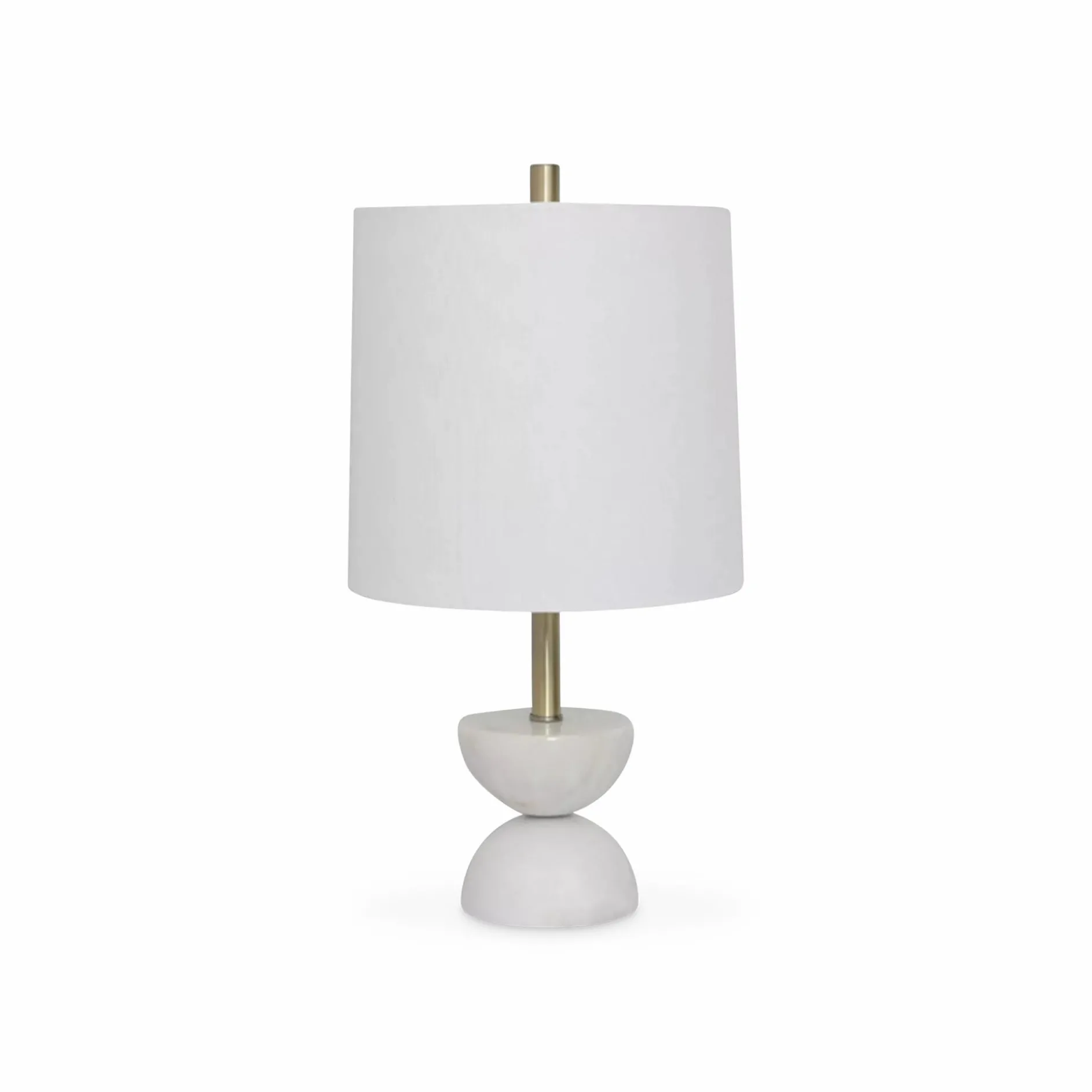 Falko - Marble and Brass Table Lamp