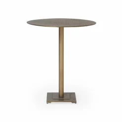 Fannin - Antique Brass High Table