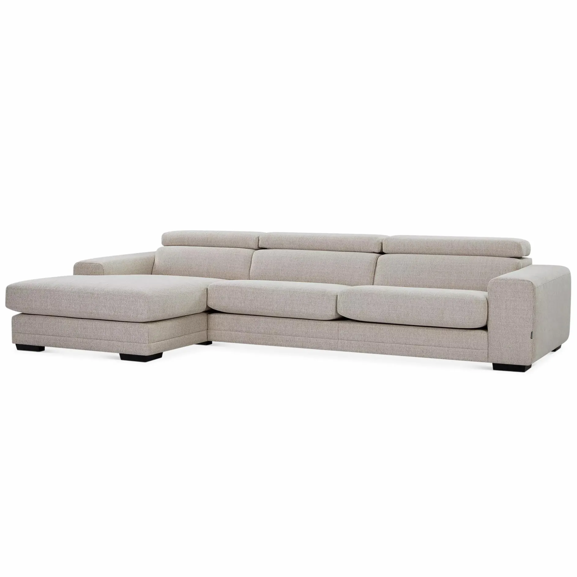 Ferrari - Sectional Sofa with Adjustable Headrest by Furninova