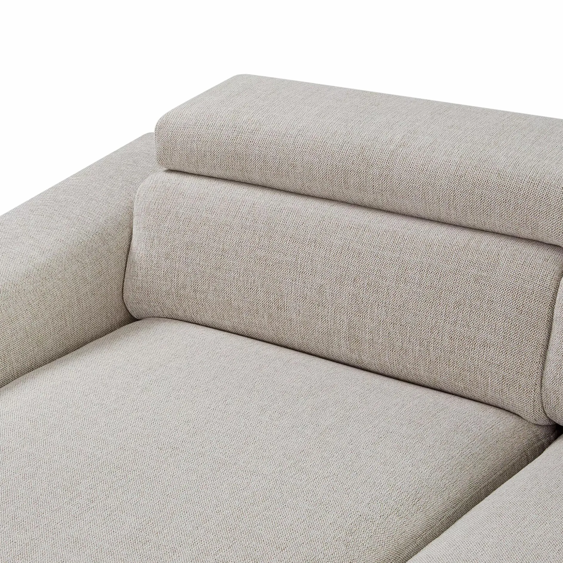 Ferrari - Sectional Sofa with Adjustable Headrest by Furninova
