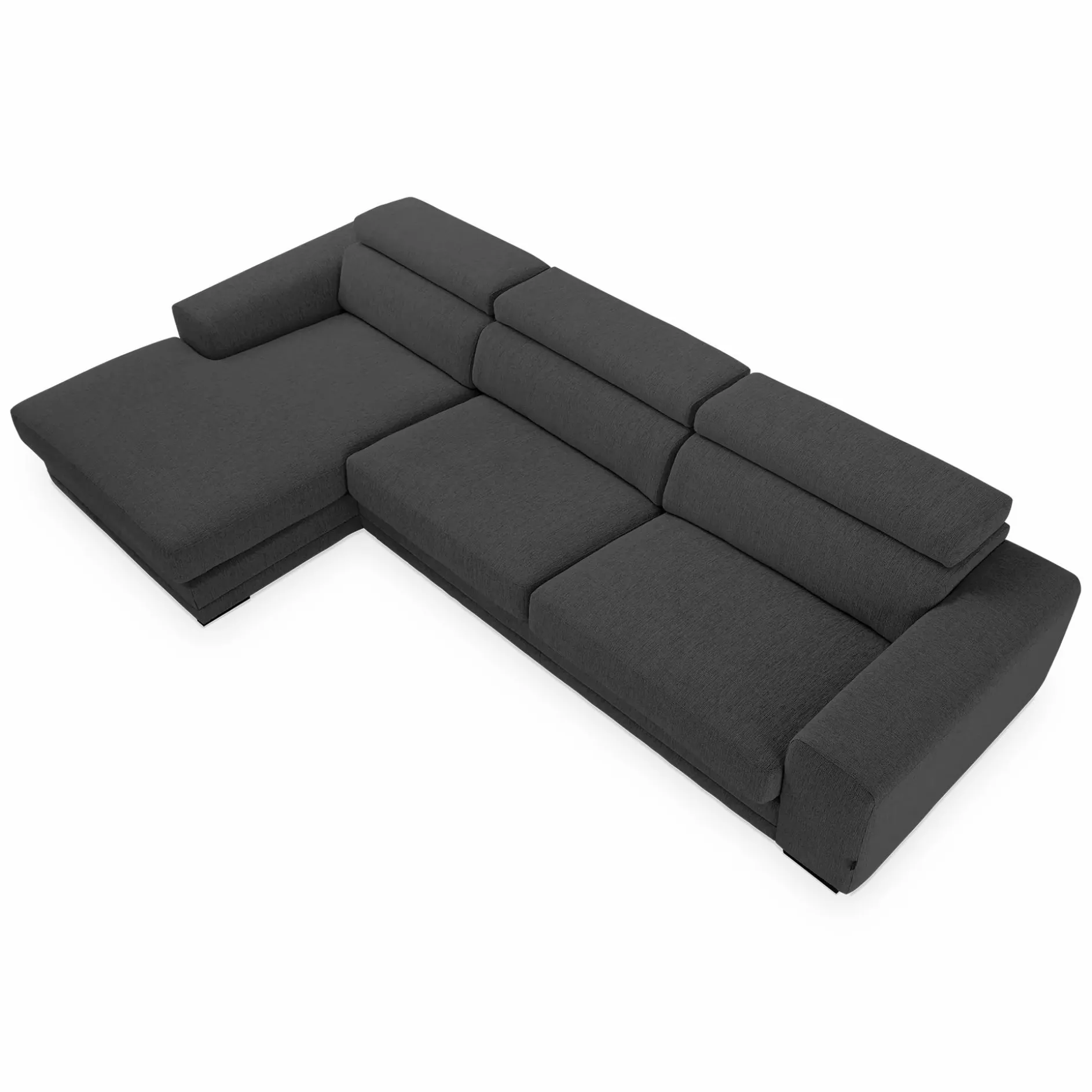 Ferrari - Sectional Sofa with Adjustable Headrest by Furninova