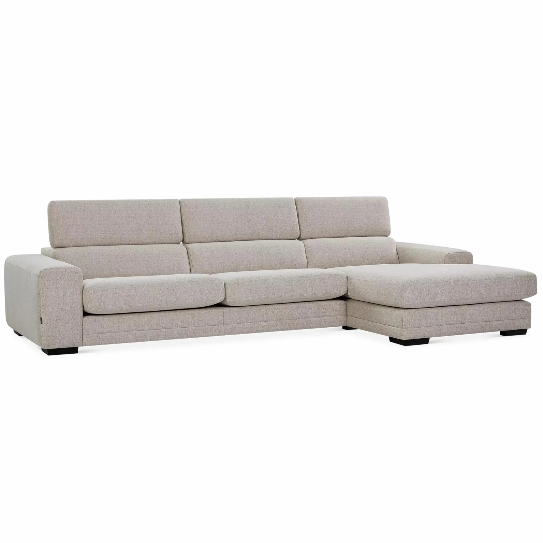 Ferrari - Sectional Sofa with Adjustable Headrest by Furninova