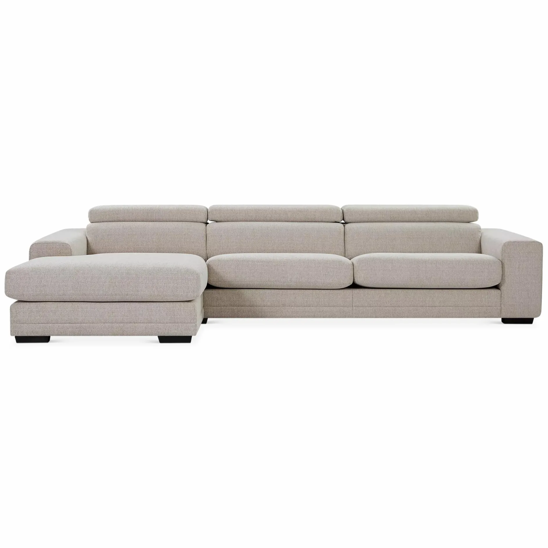 Ferrari - Sectional Sofa with Adjustable Headrest by Furninova