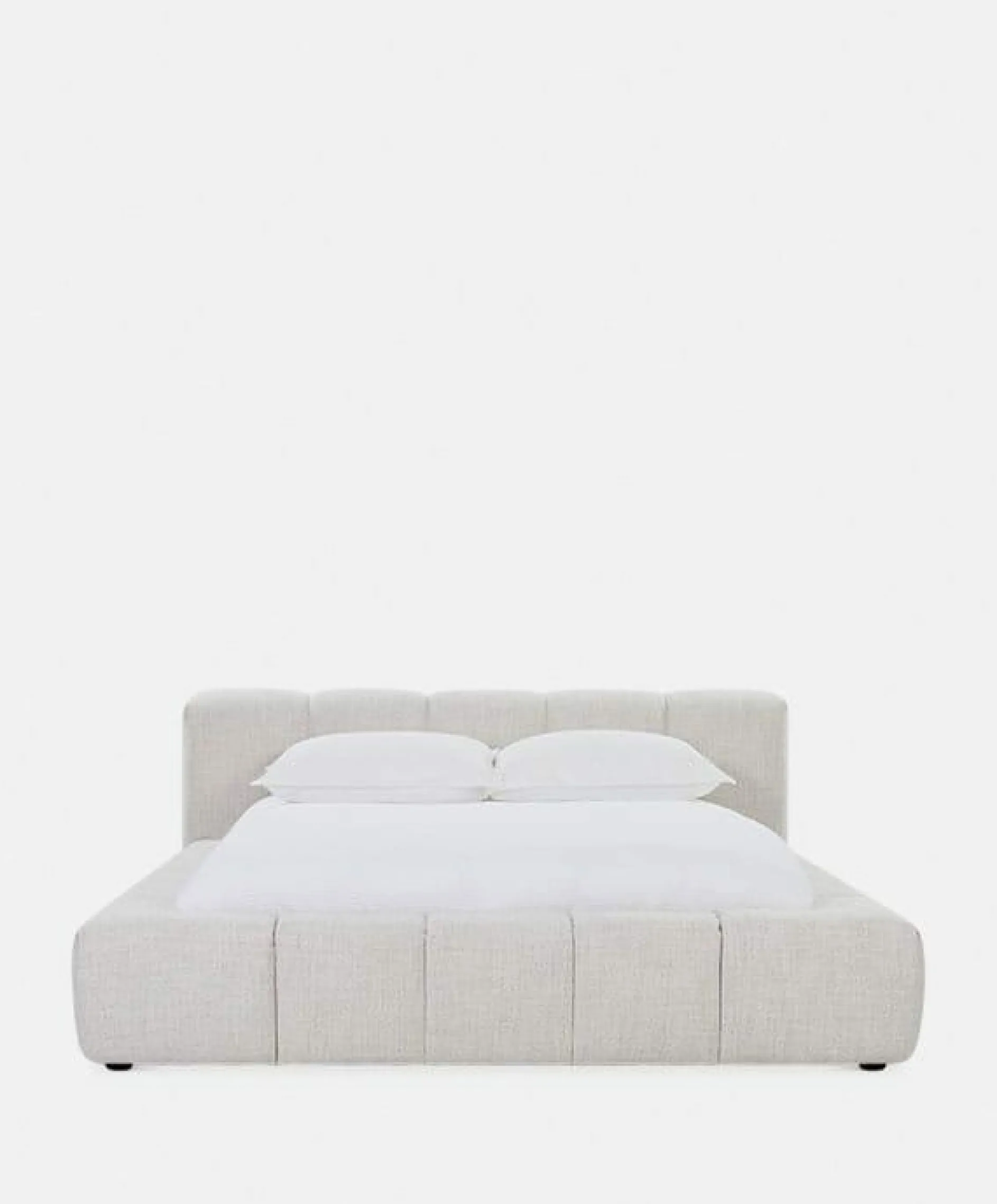 Fiona - Bouclé Fabric Upholstered Bed