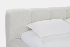 Fiona - Bouclé Fabric Upholstered Bed