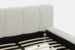 Fiona - Bouclé Fabric Upholstered Bed