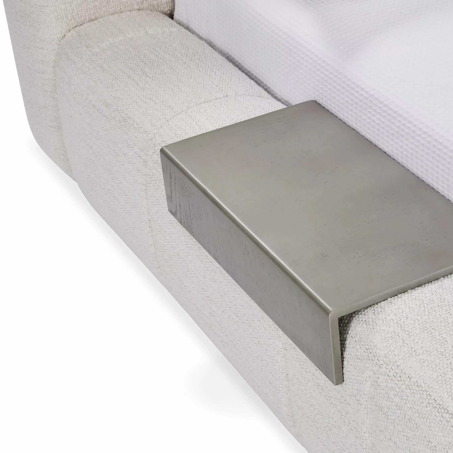 Fiona - Bouclé Fabric Upholstered Bed