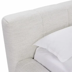 Fiona - Bouclé Fabric Upholstered Bed